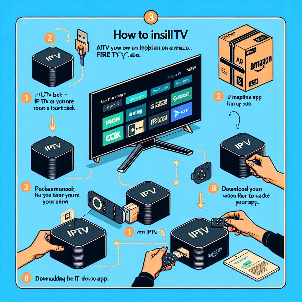 Step-by-Step Guide to Install IPTV on Amazon Fire TV Cube