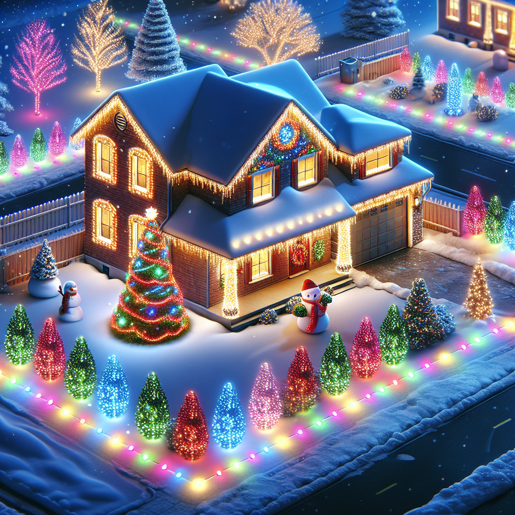 Enhancing Holiday Spirit: A Guide to Christmas Flood Lights