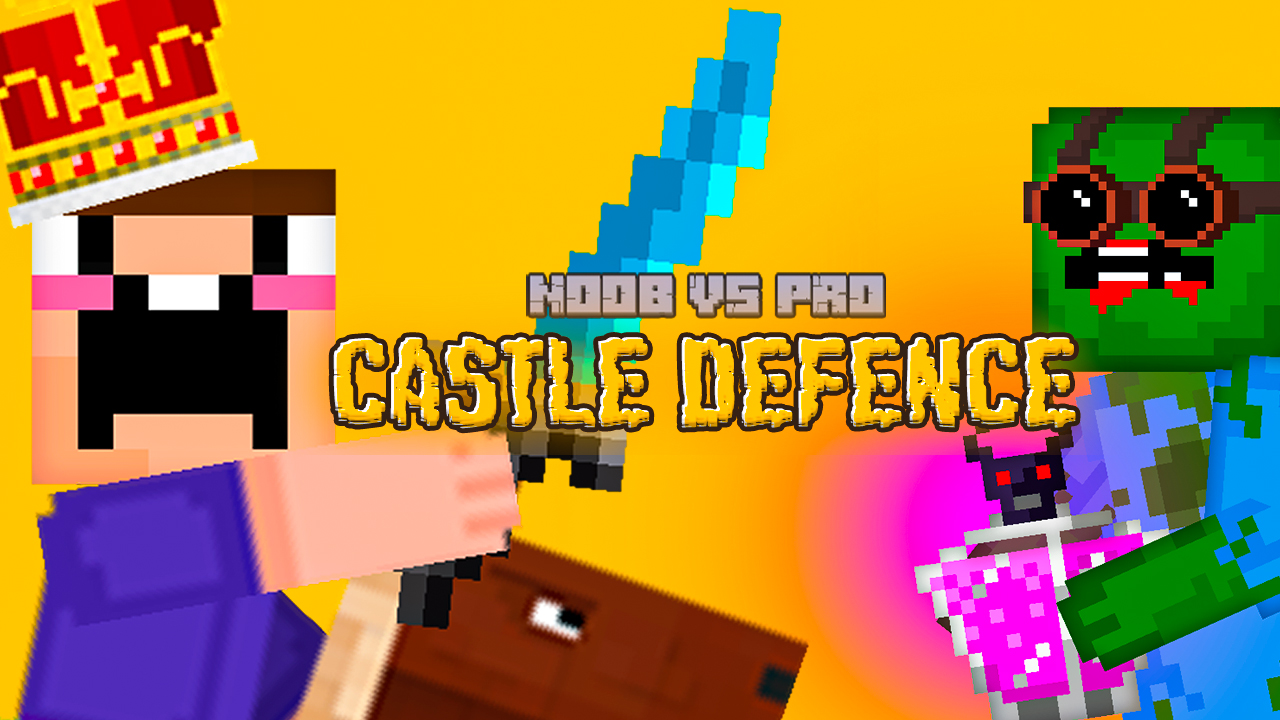 Image Noob vs Pro Castle Defence